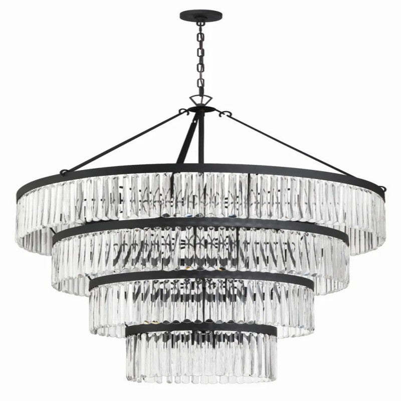 Guyton 4-Tier Round Chandelier 40''D