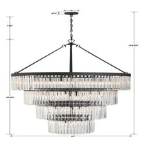 Guyton 4-Tier Round Chandelier 40''D