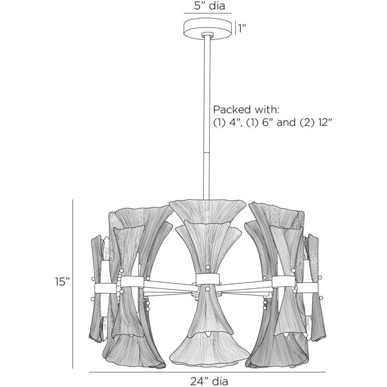 Gwendolyn 16-Light Chandelier Secondary image