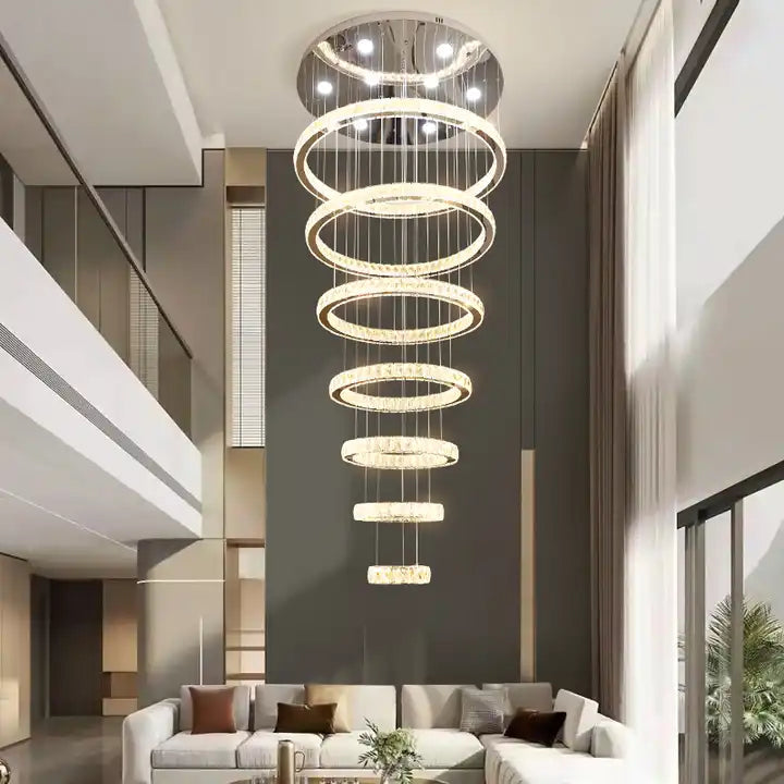 Finley Crystal 7-Tier Chandelier