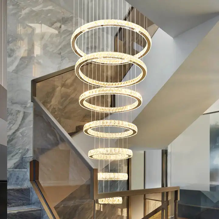 Finley Crystal 7-Tier Chandelier
