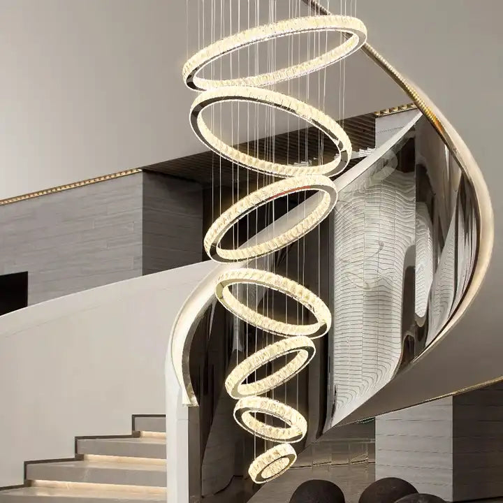 Finley Crystal 7-Tier Chandelier