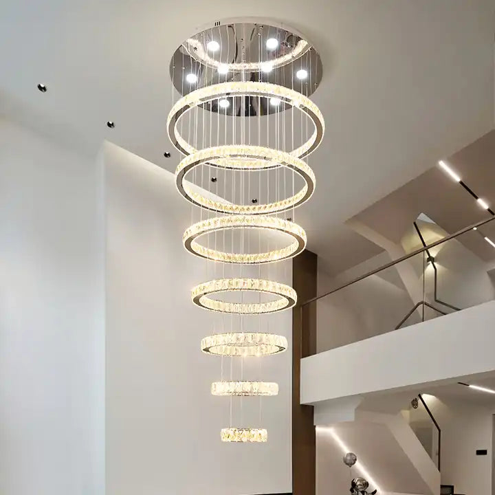Finley Crystal 7-Tier Chandelier