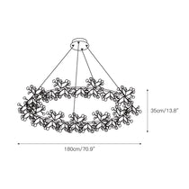 Heracleum Round Chandelier