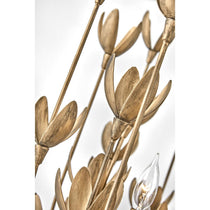 Flora 26 Inch 6 Light Chandelier