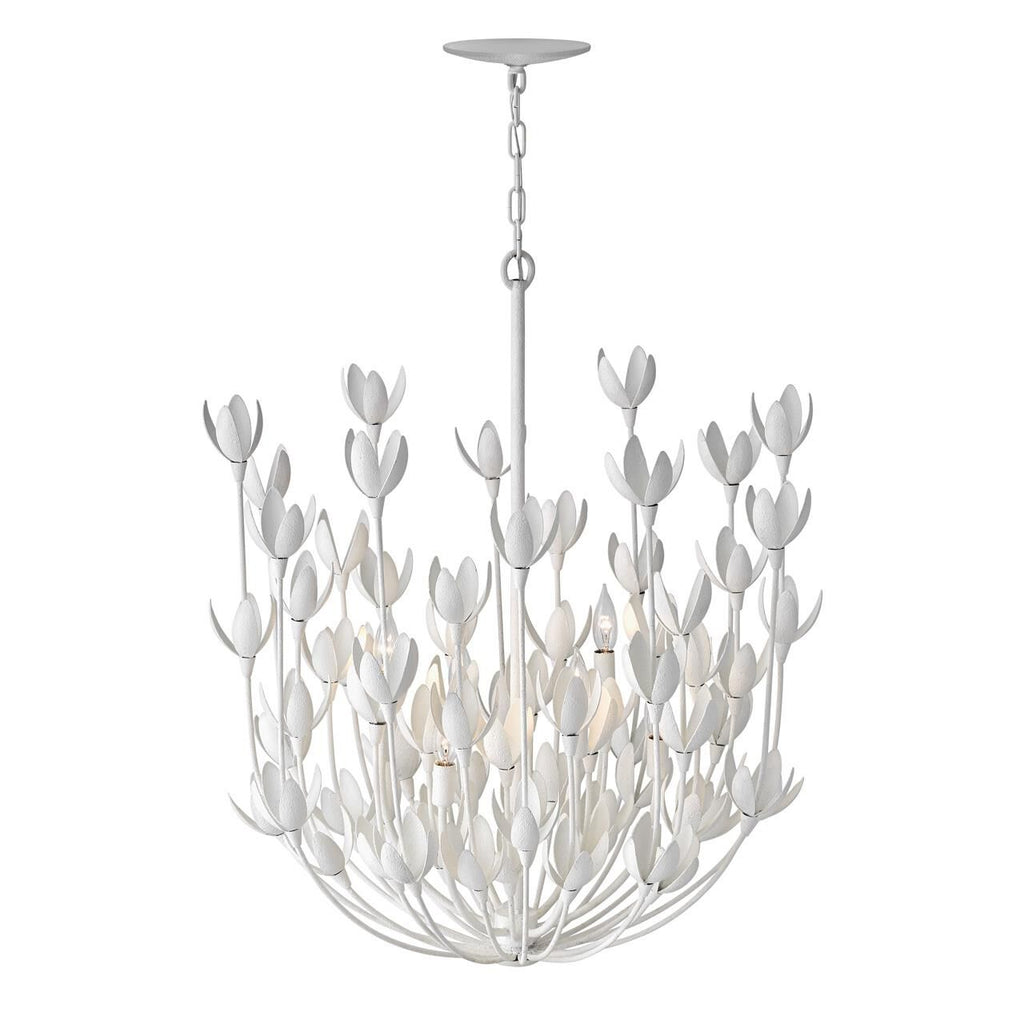 Flora 26 Inch 6 Light Chandelier
