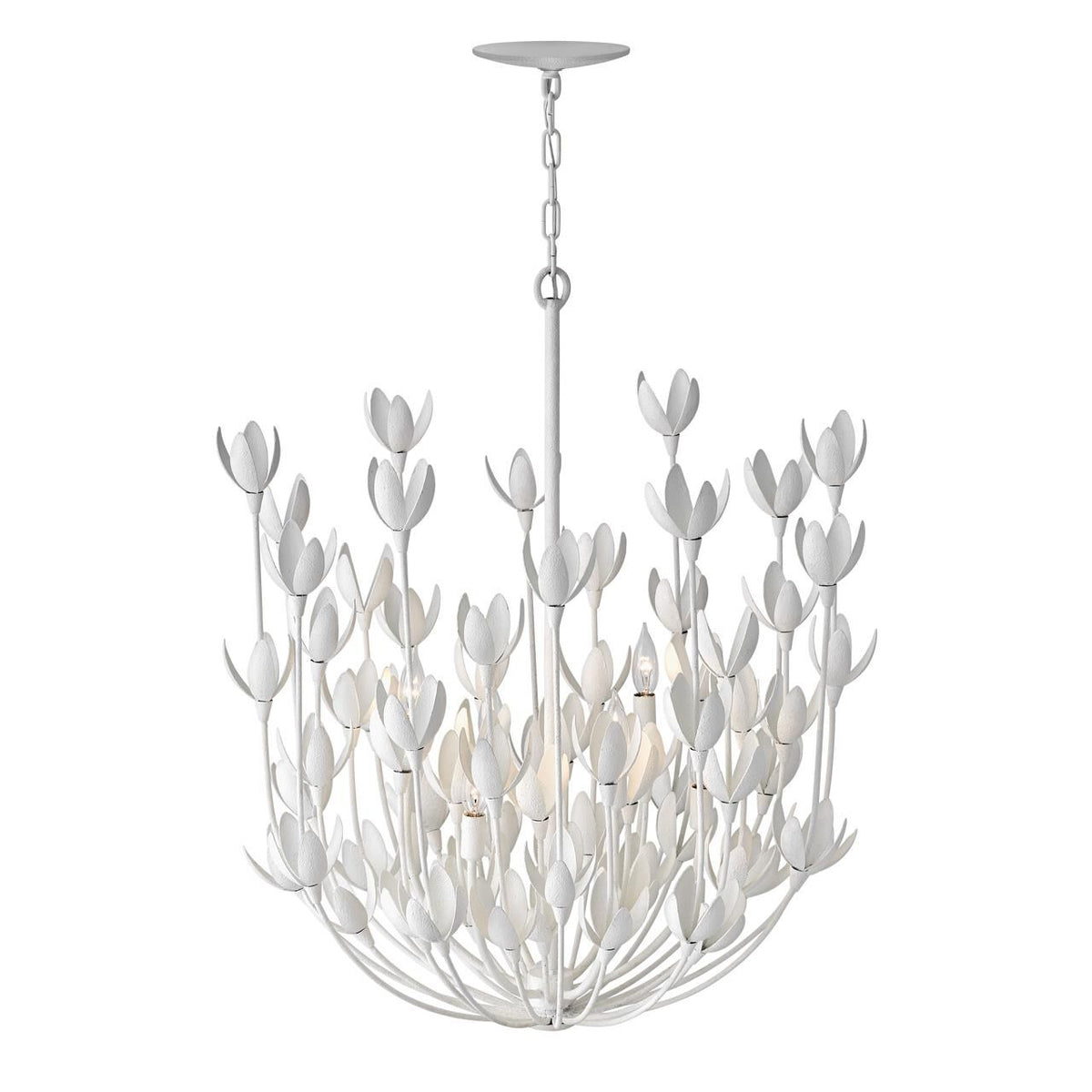 Flora 26 Inch 6 Light Chandelier