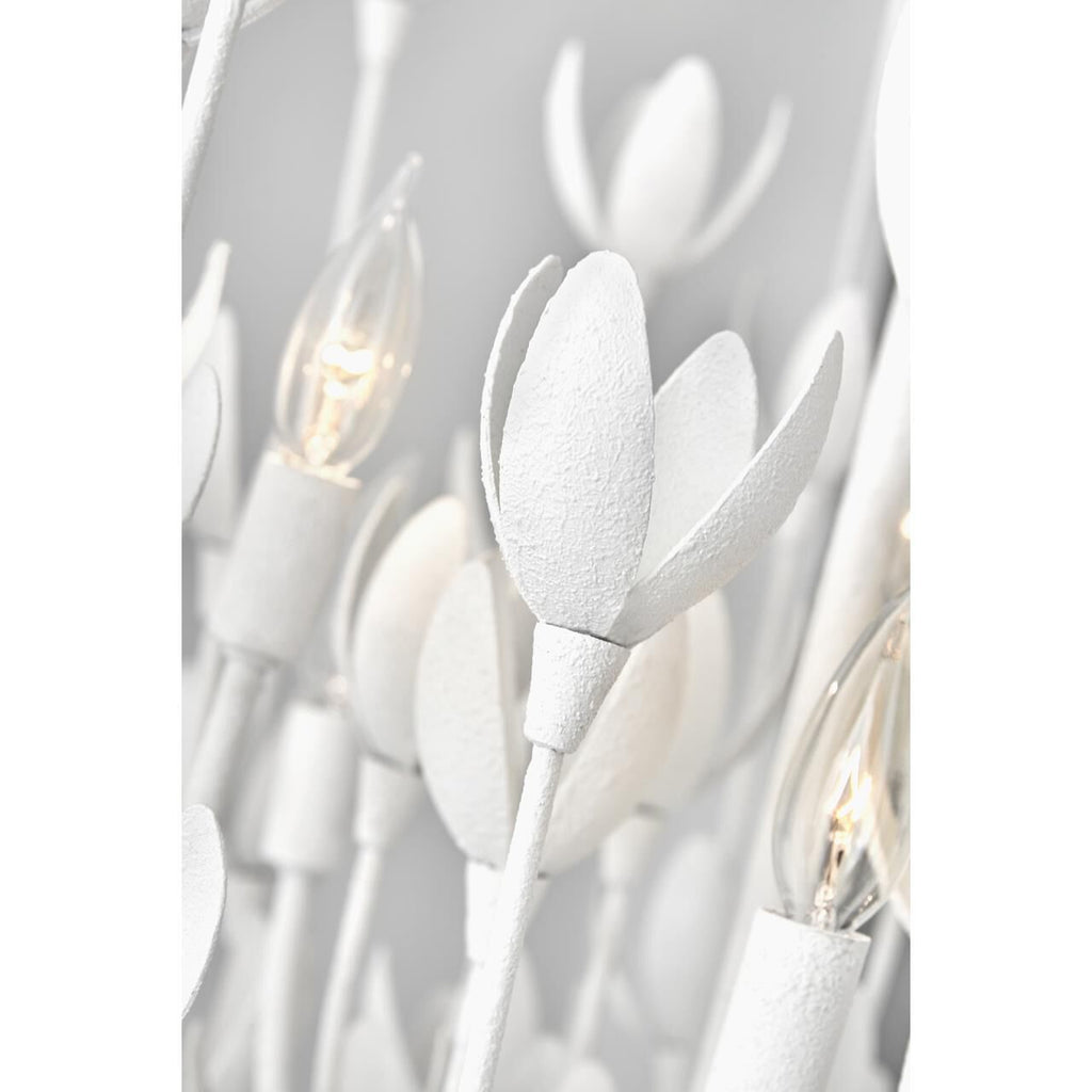 Flora 26 Inch 6 Light Chandelier