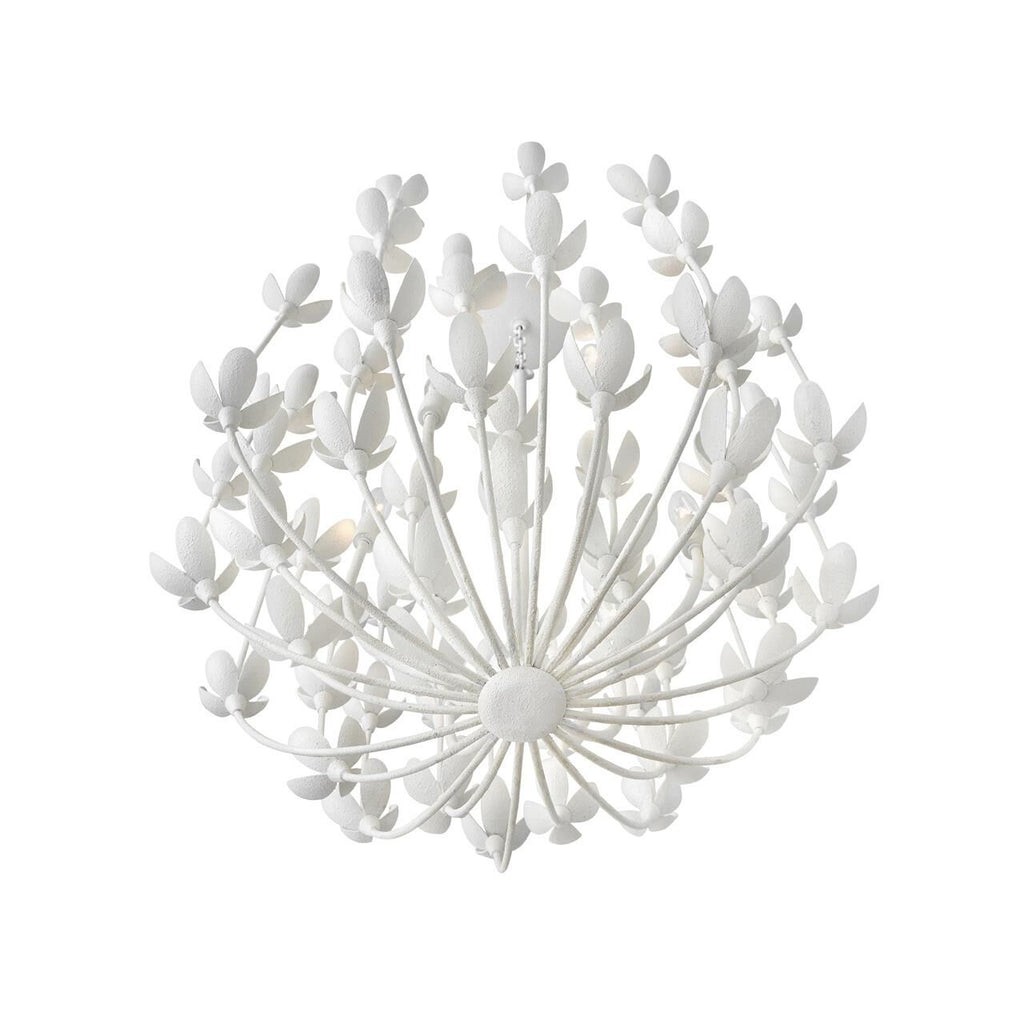 Flora 26 Inch 6 Light Chandelier