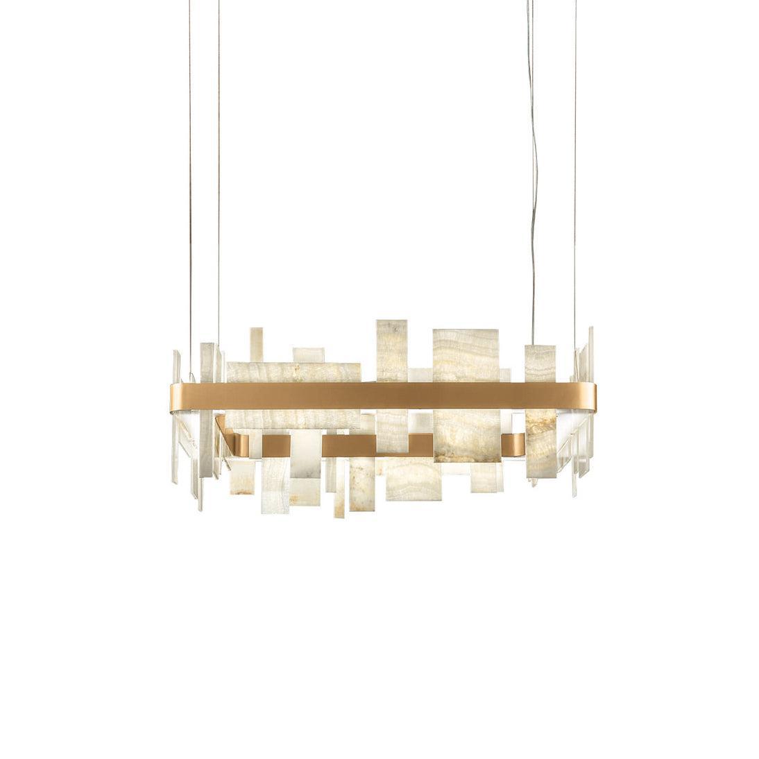 Honice Flake LED Alabaster Chandelier