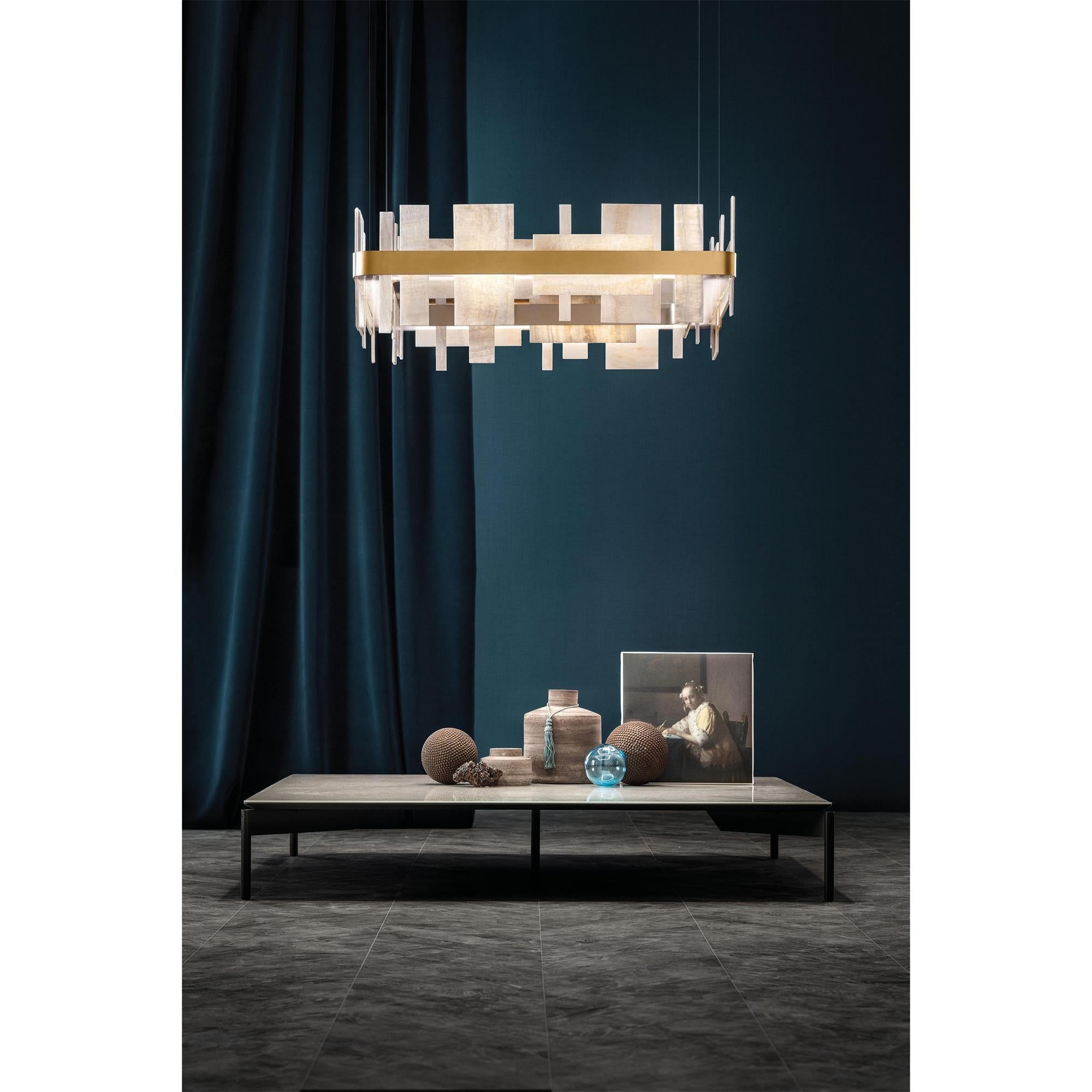 Honice Flake LED Alabaster Chandelier