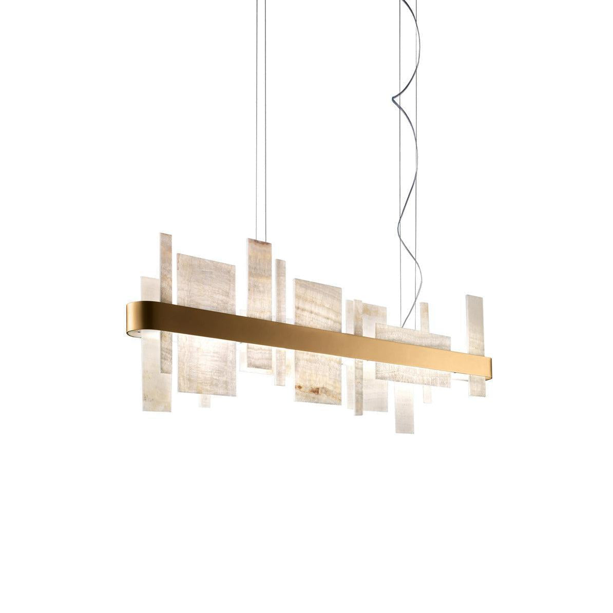 Honice Flake LED Alabaster Chandelier