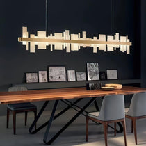 Honice Flake LED Alabaster Chandelier