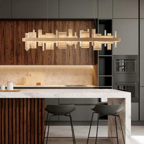 Honice Flake LED Alabaster Chandelier