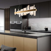 Honice Flake LED Alabaster Chandelier