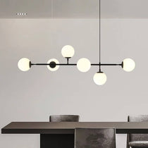 Ruby Glass Chandelier