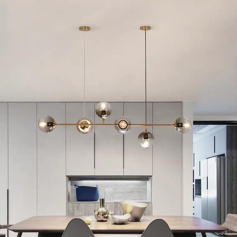 Ruby Glass Chandelier