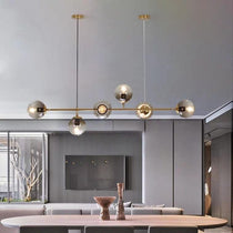 Ruby Glass Chandelier