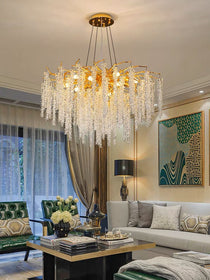 Branch Crystal Icicle Chandelier