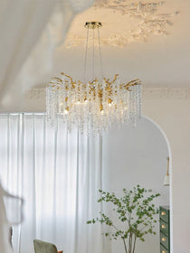 Branch Crystal Icicle Chandelier