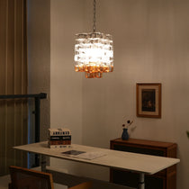 Ice Cube Glass Murano Chandelier