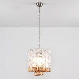 Ice Cube Glass Murano Chandelier