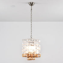 Ice Cube Glass Murano Chandelier