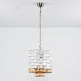 Ice Cube Glass Murano Chandelier