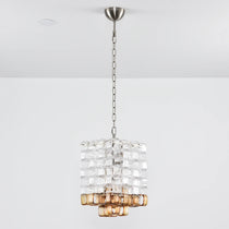 Ice Cube Glass Murano Chandelier