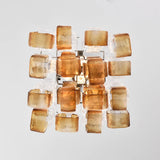 Ice Cube Glass Murano Chandelier