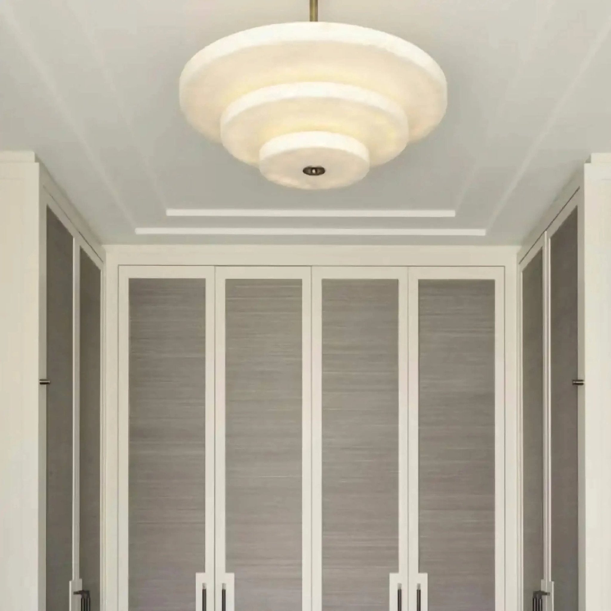 Elegant Ice Queen Alabaster Chandelier - CasaraHouse
