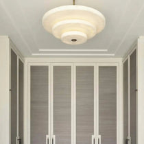 Elegant Ice Queen Alabaster Chandelier - CasaraHouse