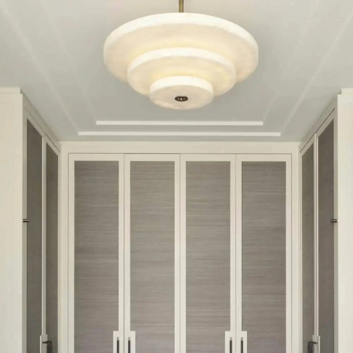 Elegant Ice Queen Alabaster Chandelier - CasaraHouse
