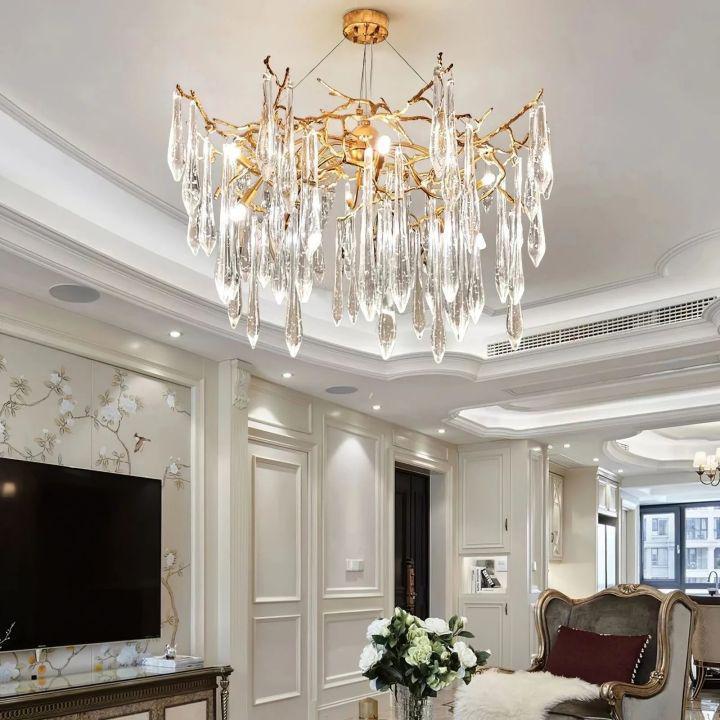 Icicle Crystal Luxury Chandelier