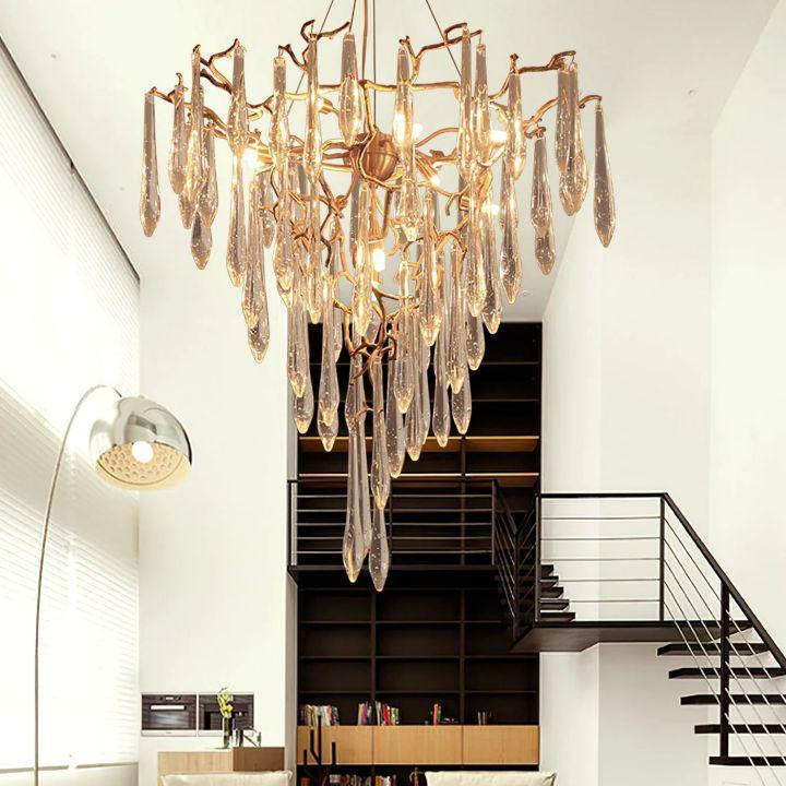 Icicle Crystal Luxury Chandelier Secondary image