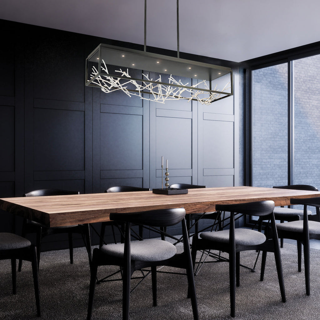 Avis 8-Light 42" Linear Chandelier
