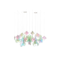 Iris Iridescent Blossom Chandelier