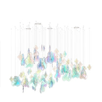 Iris Iridescent Blossom Chandelier