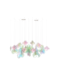 Iris Iridescent Blossom Chandelier