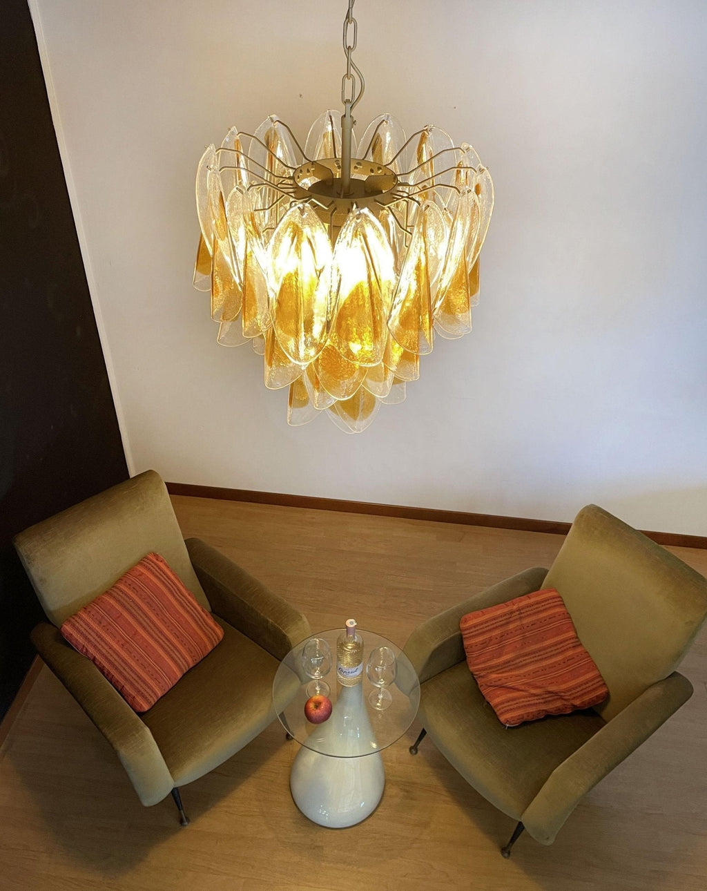 Isabella Murano Glass Chandelier