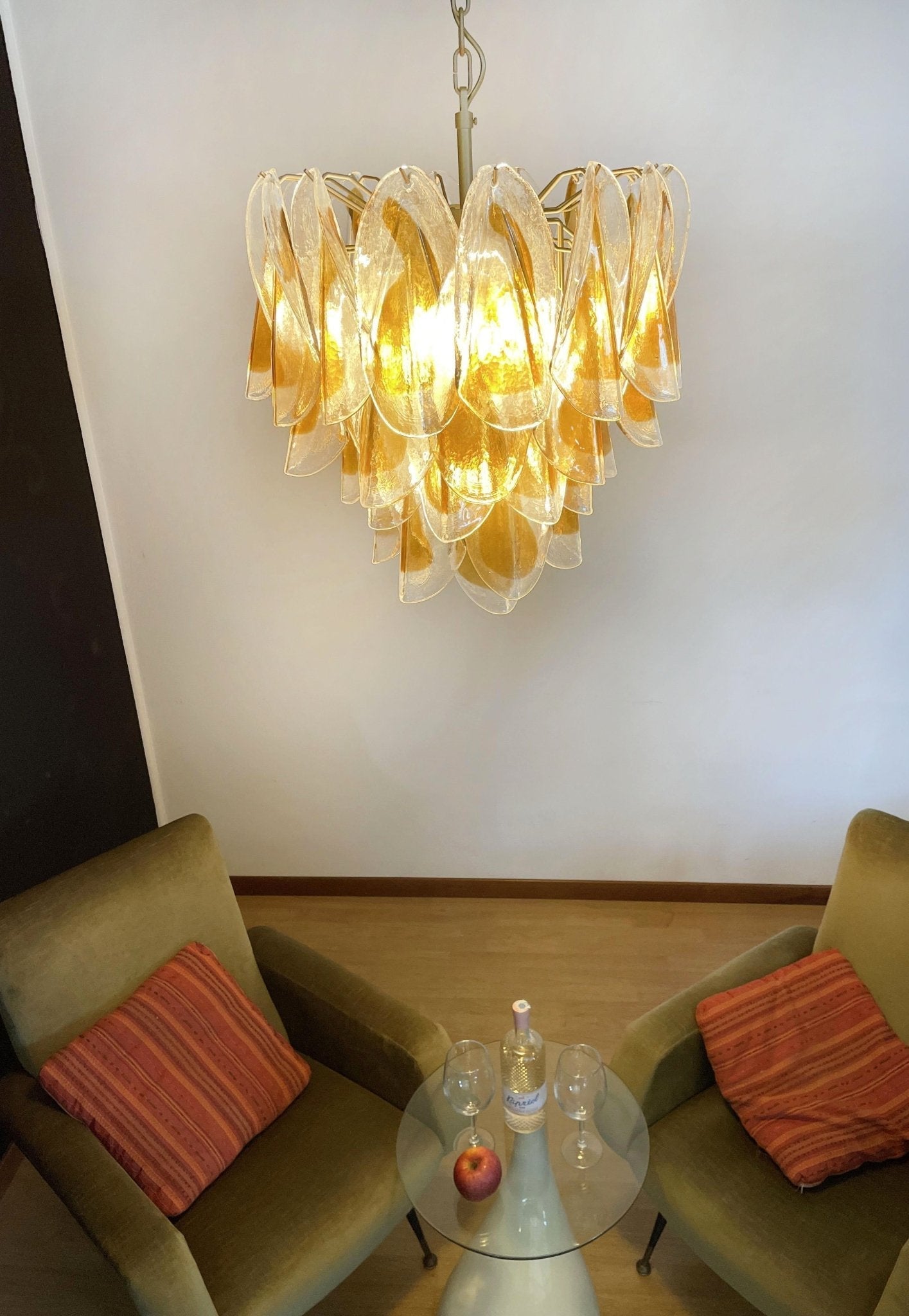 Isabella Murano Glass Chandelier