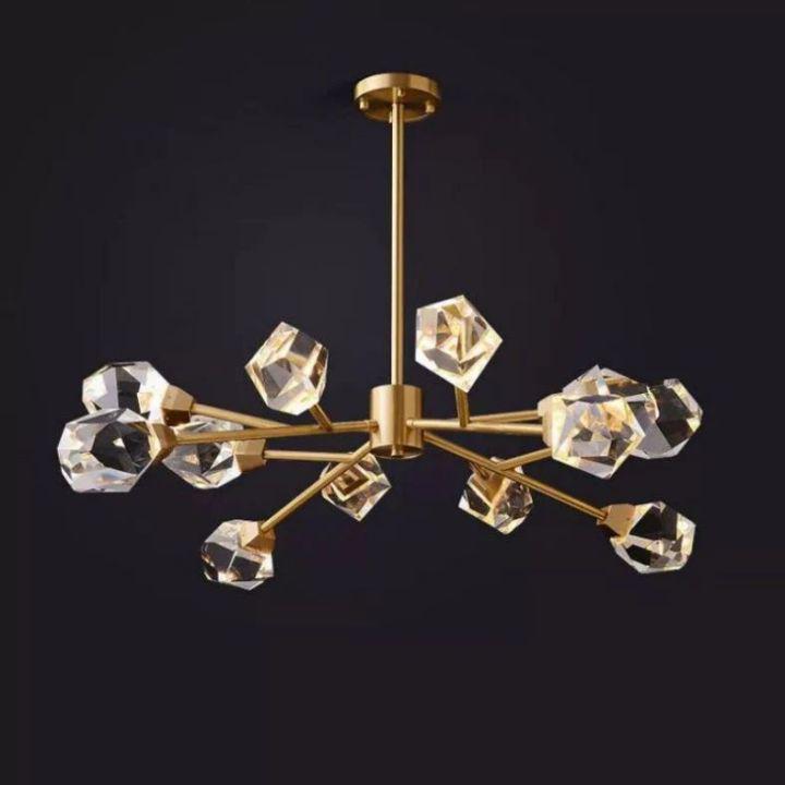 Isaro Faceted Oval Chandelier For Living Room Secondary image