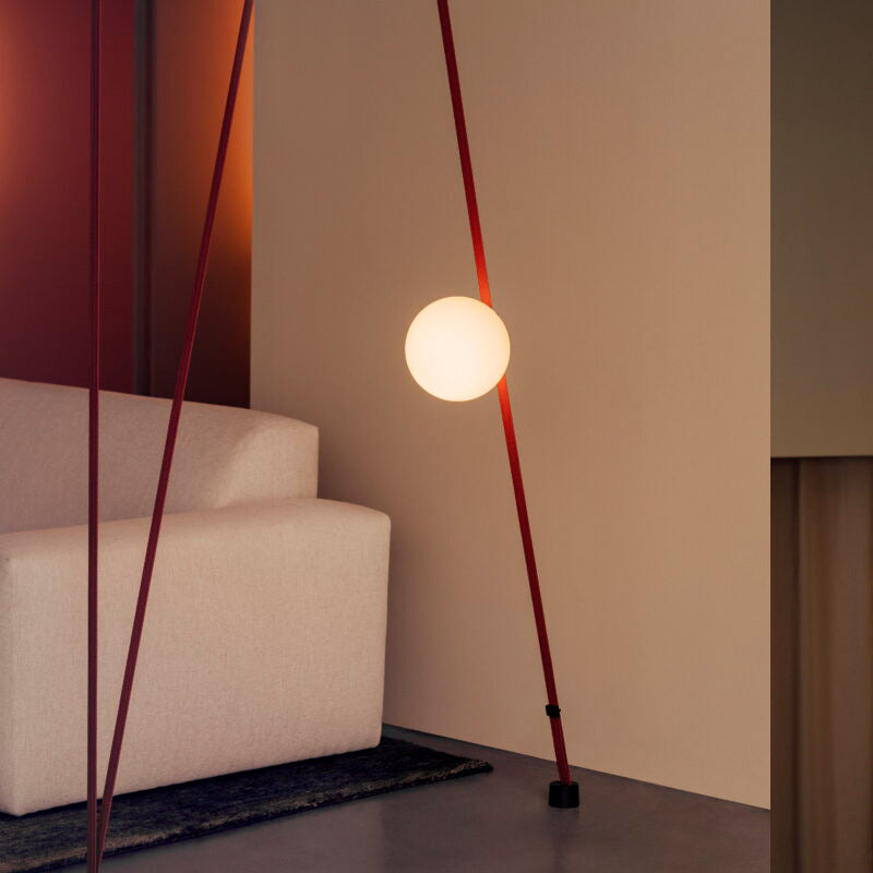 Italian Belt Glass Ball Chandelier