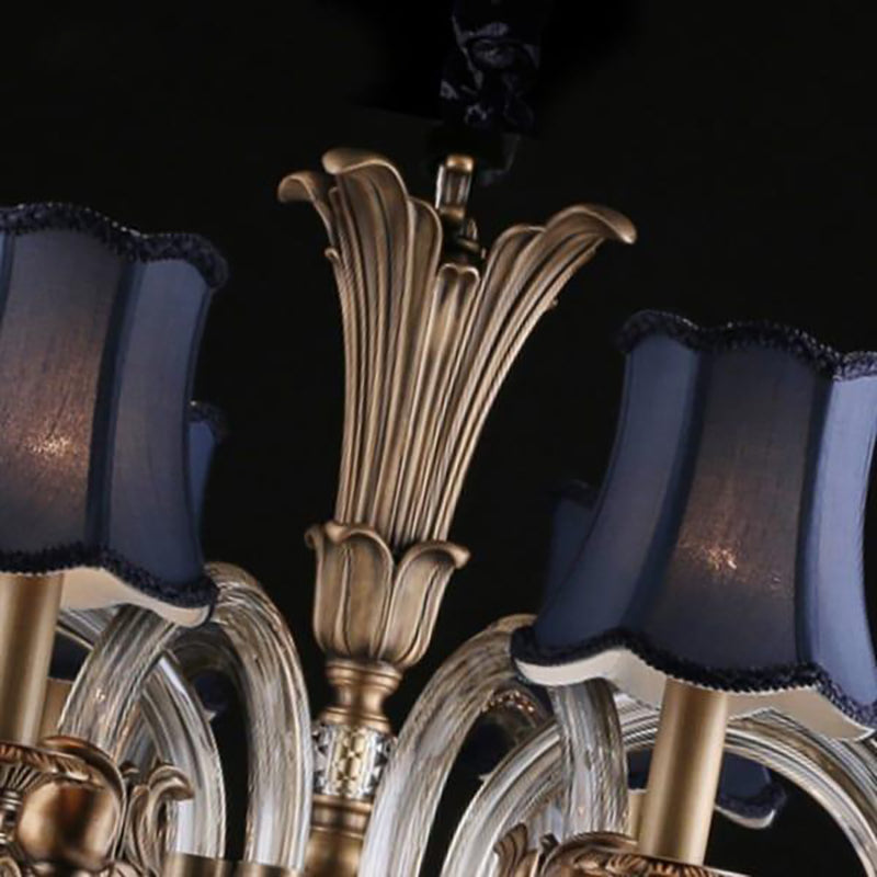 Zen Chandelier 33" 8 Lights Secondary image