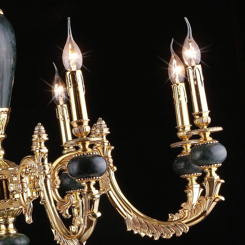 Maria Crystal Classic Chandelier 36" Secondary image