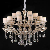 Maria Crystal Classic Chandelier 44" 18 Lights