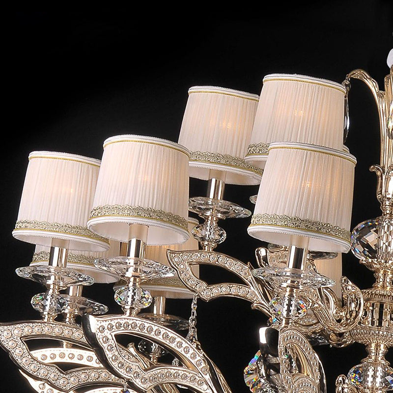 Maria Crystal Classic Chandelier 44" 18 Lights
