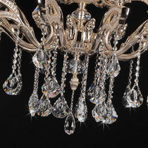 Maria Crystal Classic Chandelier 44" 18 Lights