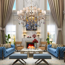 Maria Crystal Classic Chandelier 44" 18 Lights