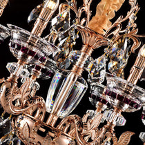 Maria Crystal Classic Chandelier 27" 6 Lights